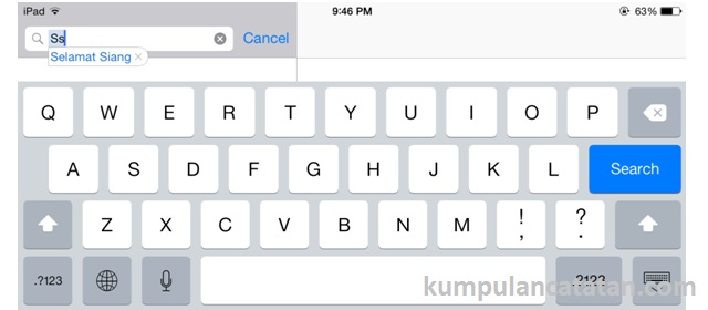 Cara Membuat Shortcut pada Keyboard iPad dan iPhone