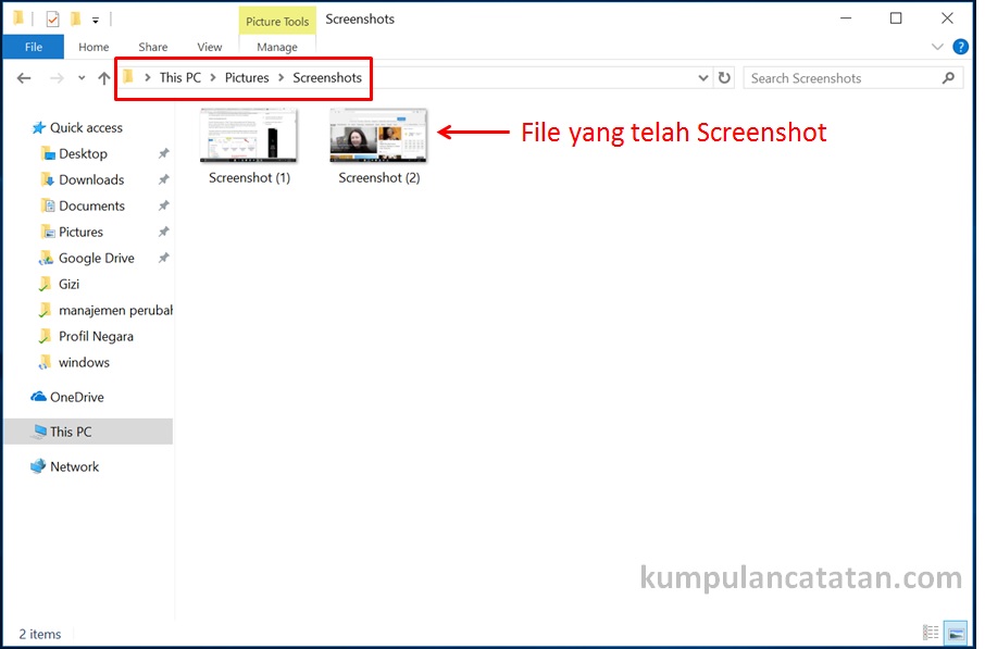 30+ Ide Keren Cara Melihat Hasil Screenshot Di Laptop Windows 10