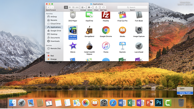 Empty Trash - Cara Menghapus Aplikasi Macbook - Mac OS