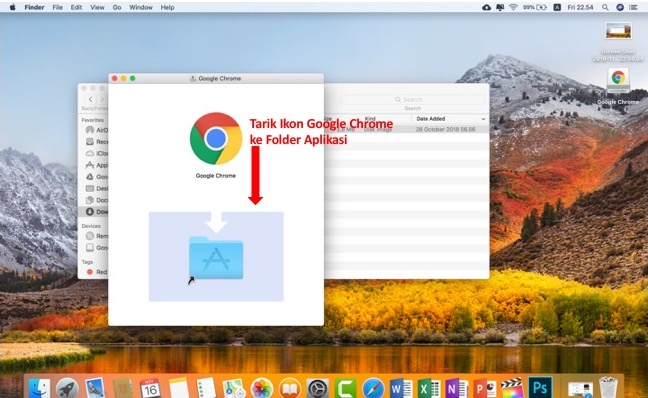 cara instalasi apps di Macbook
