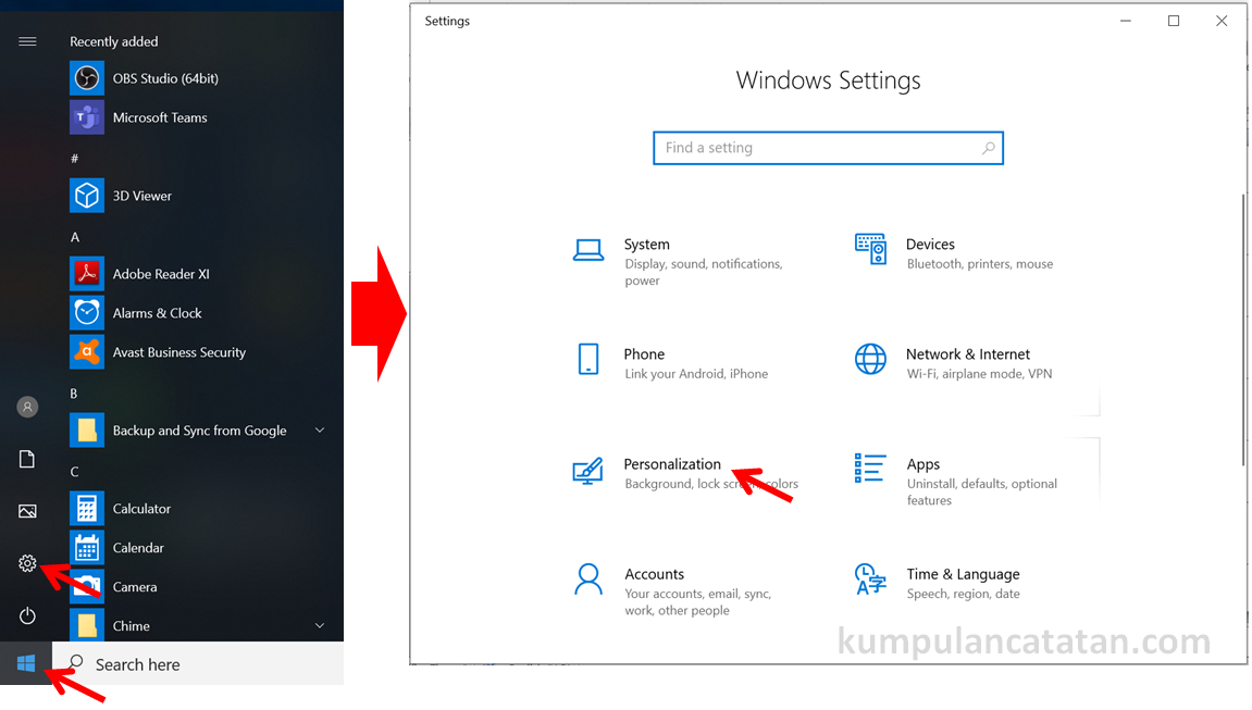 Cara merubah tampilan search di windows 10 - darelocrazy