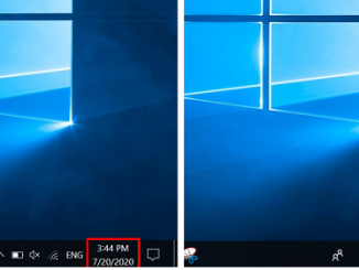 Cara Menghilangkan Jam dan Tanggal di Taskbar Windows 10