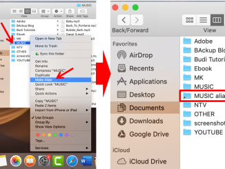 Cara Membuat Shortcut Desktop di Macbook (make alias)